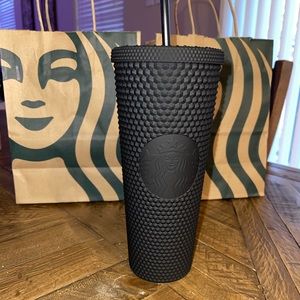 New 2021 Black Studded Starbucks Tumbler